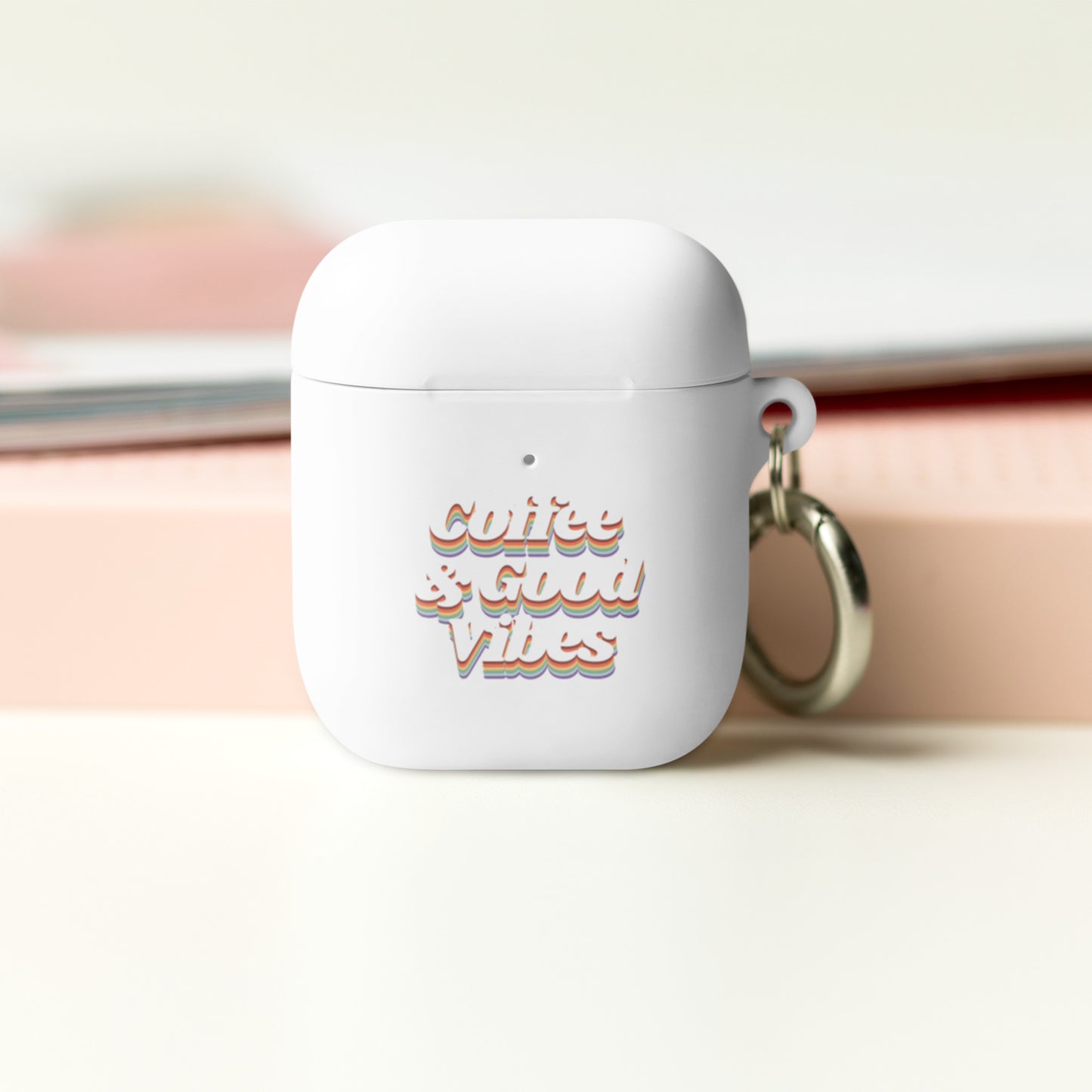 Coffee & Good Vibes AirPods case