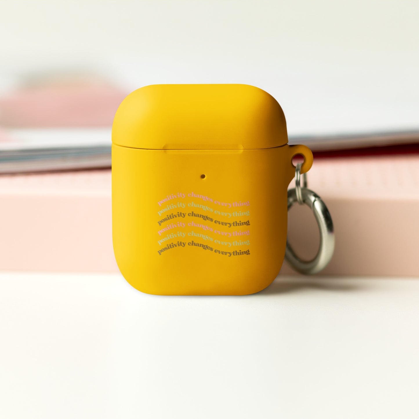 Positivity Changes Everything AirPods case (Neutral)