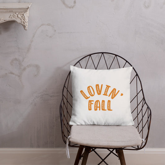 Lovin' Fall Premium Pillow