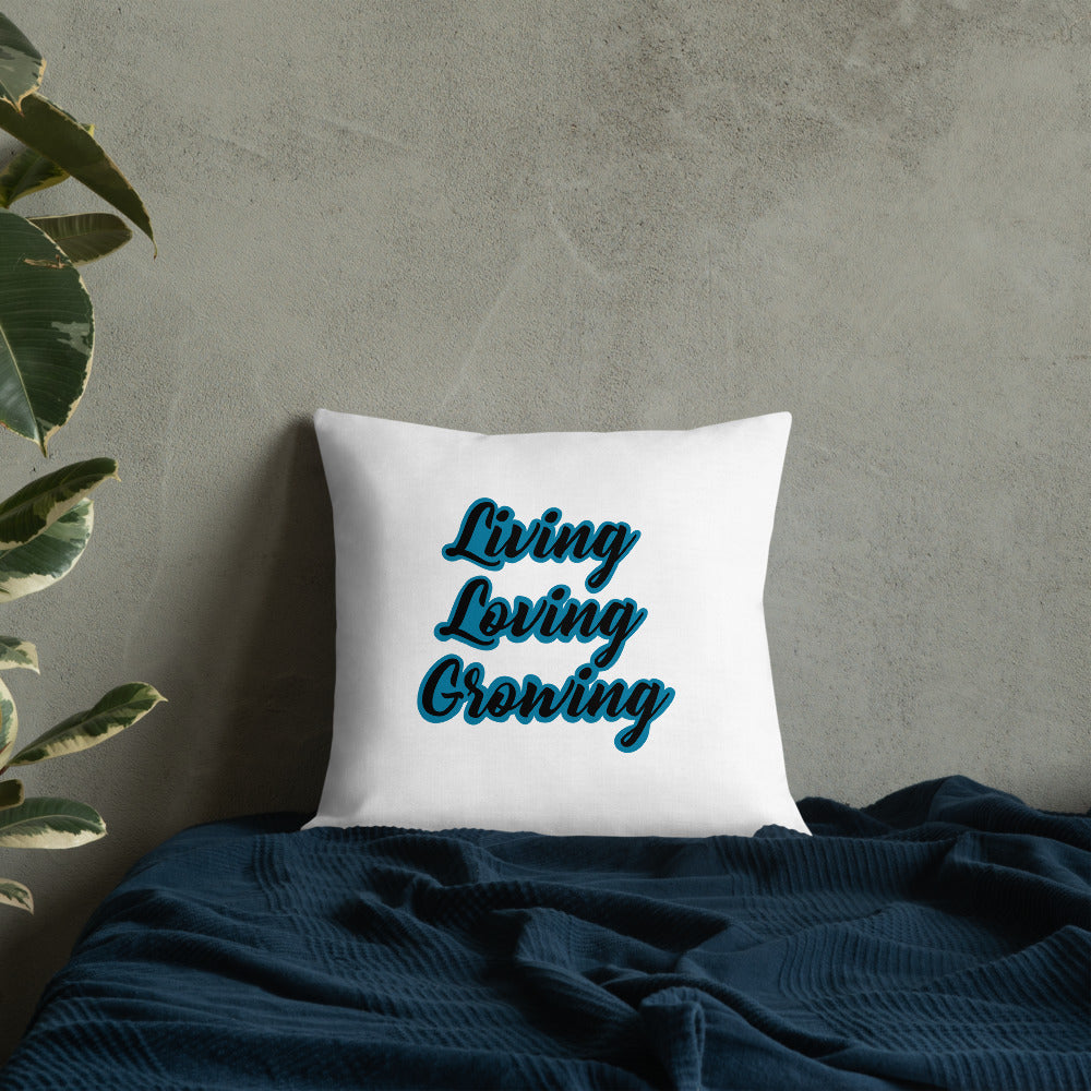 Living Loving Growing Premium Pillow