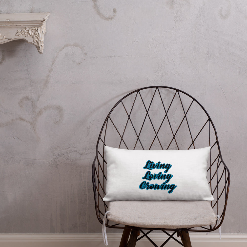 Living Loving Growing Premium Pillow