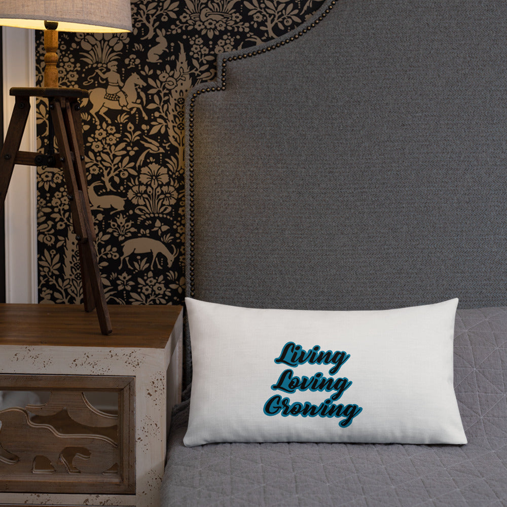 Living Loving Growing Premium Pillow