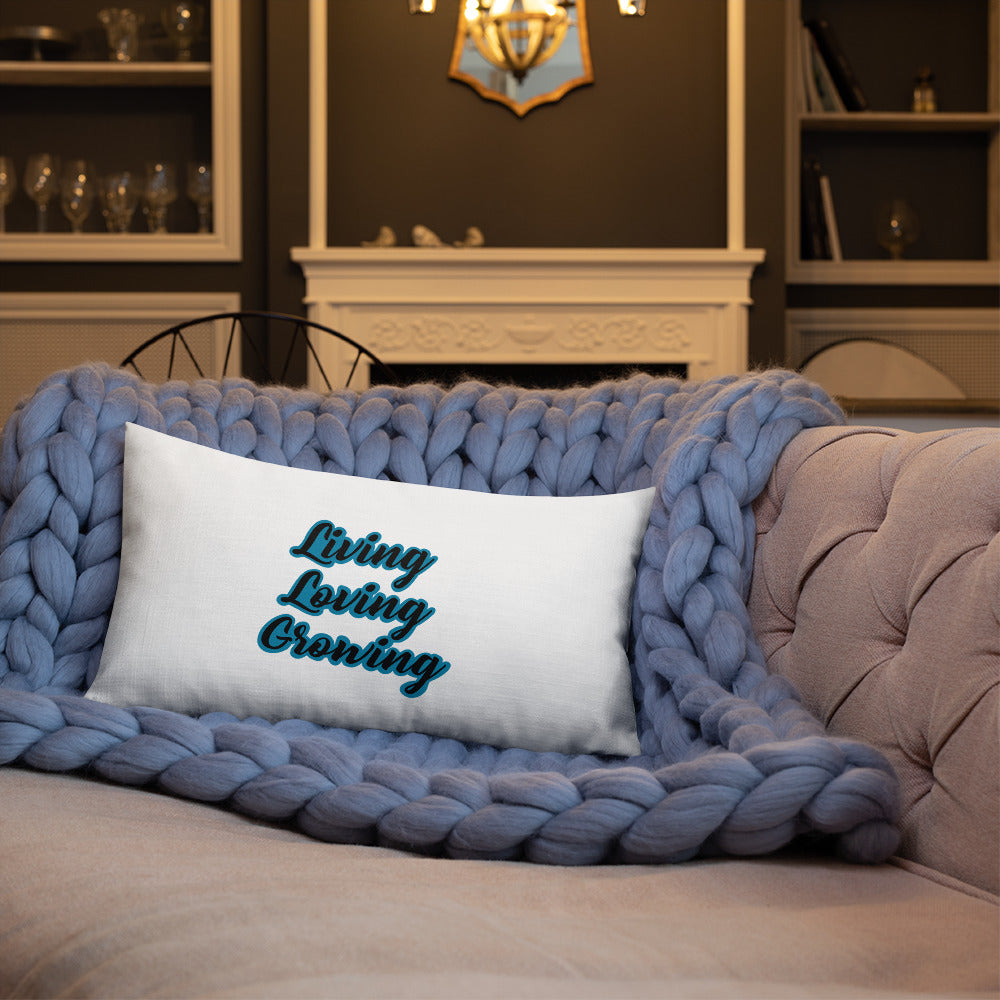Living Loving Growing Premium Pillow