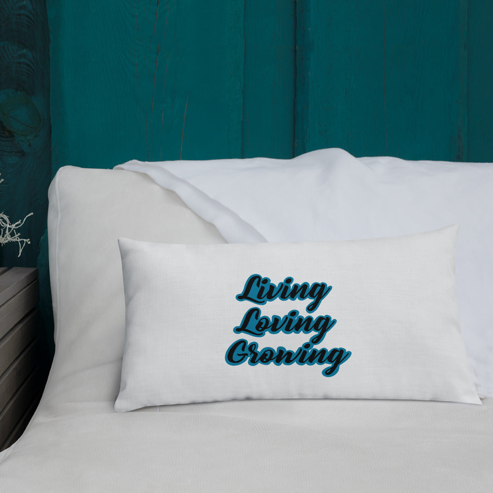 Living Loving Growing Premium Pillow