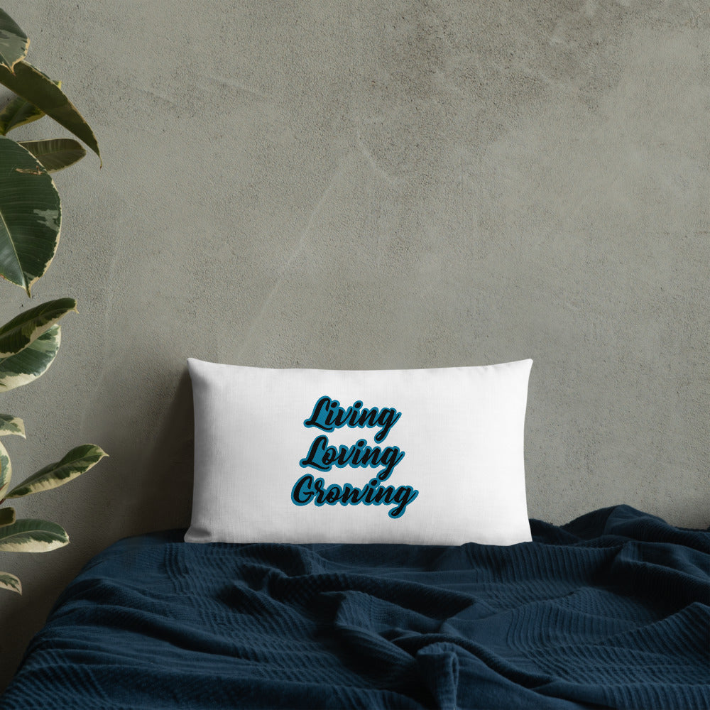 Living Loving Growing Premium Pillow