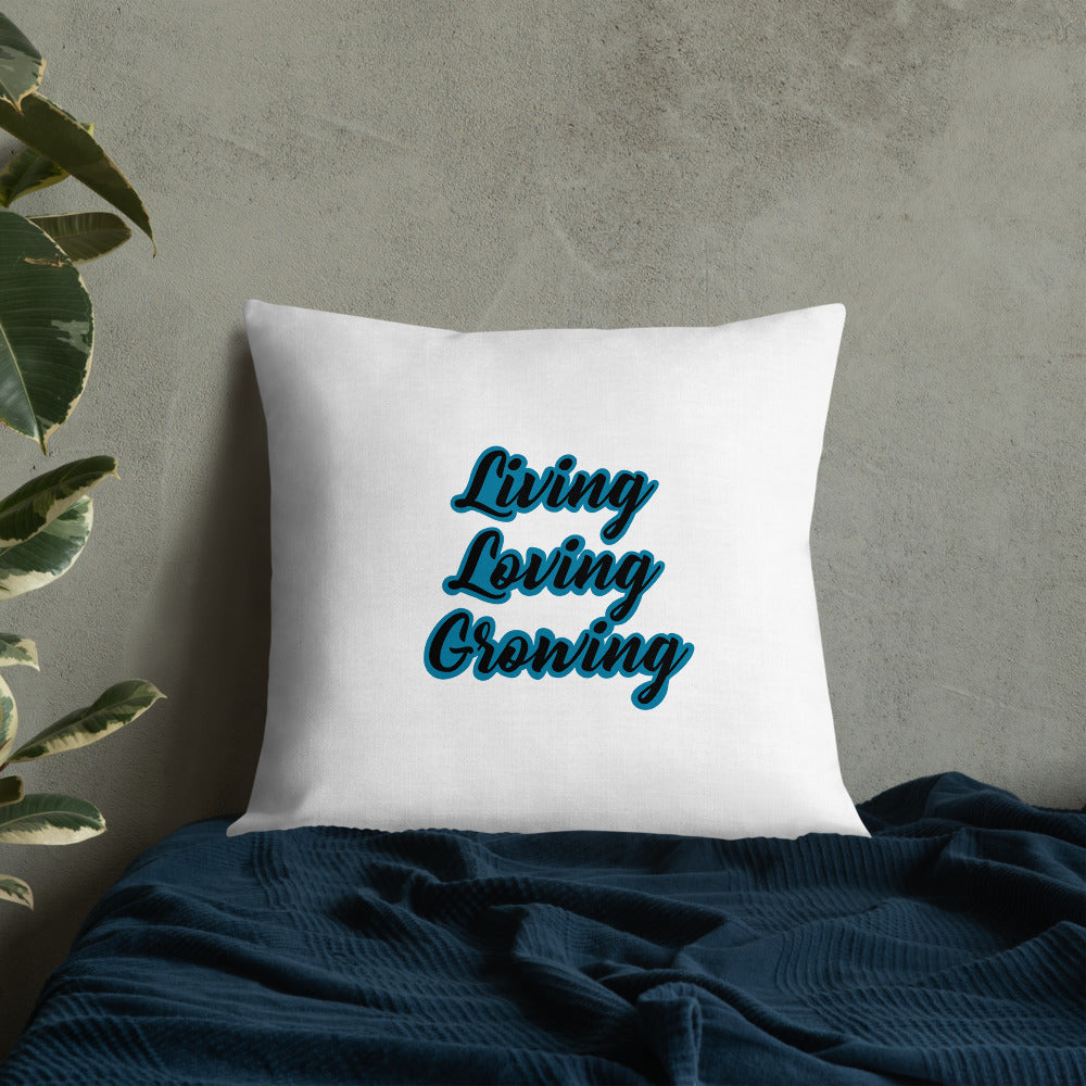 Living Loving Growing Premium Pillow