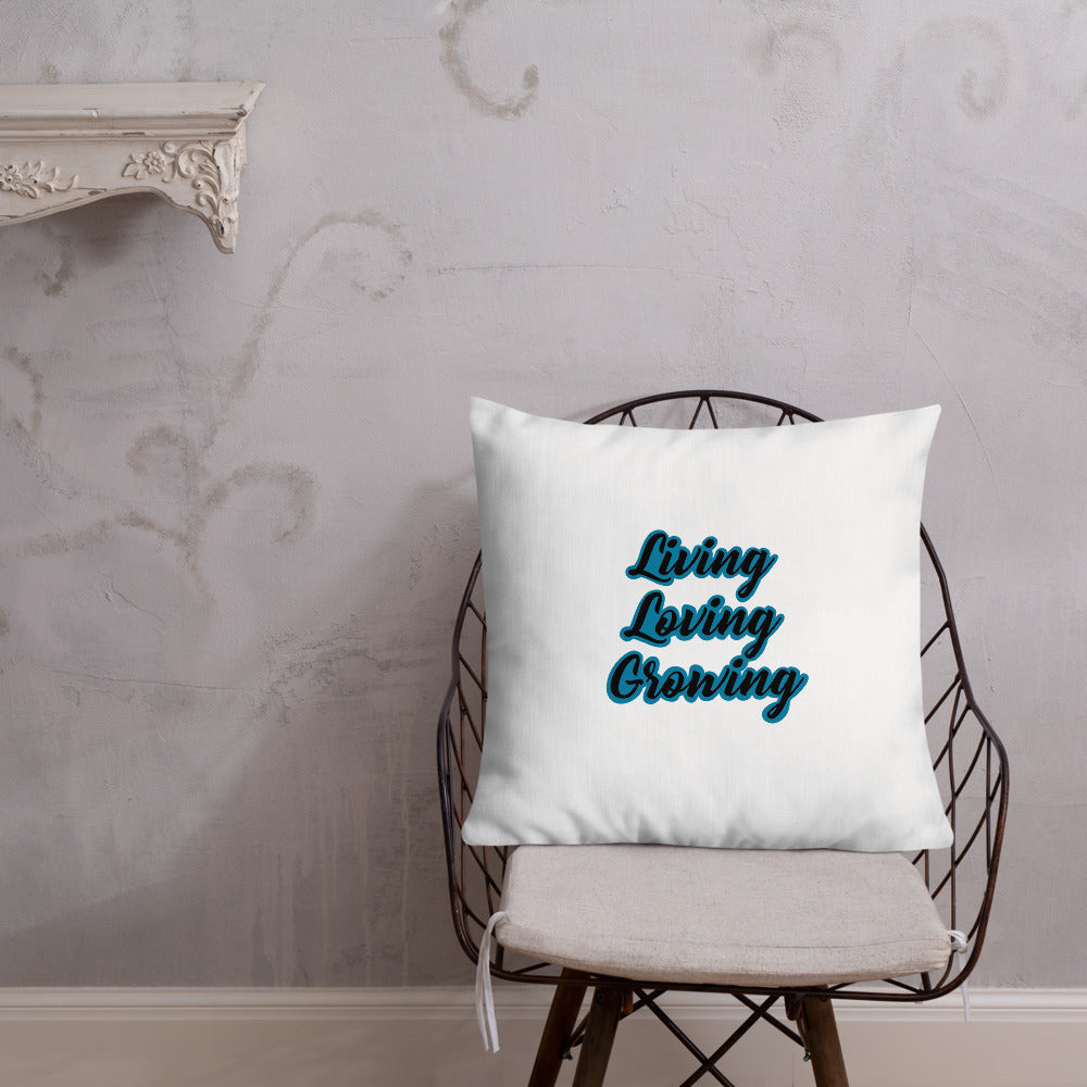 Living Loving Growing Premium Pillow