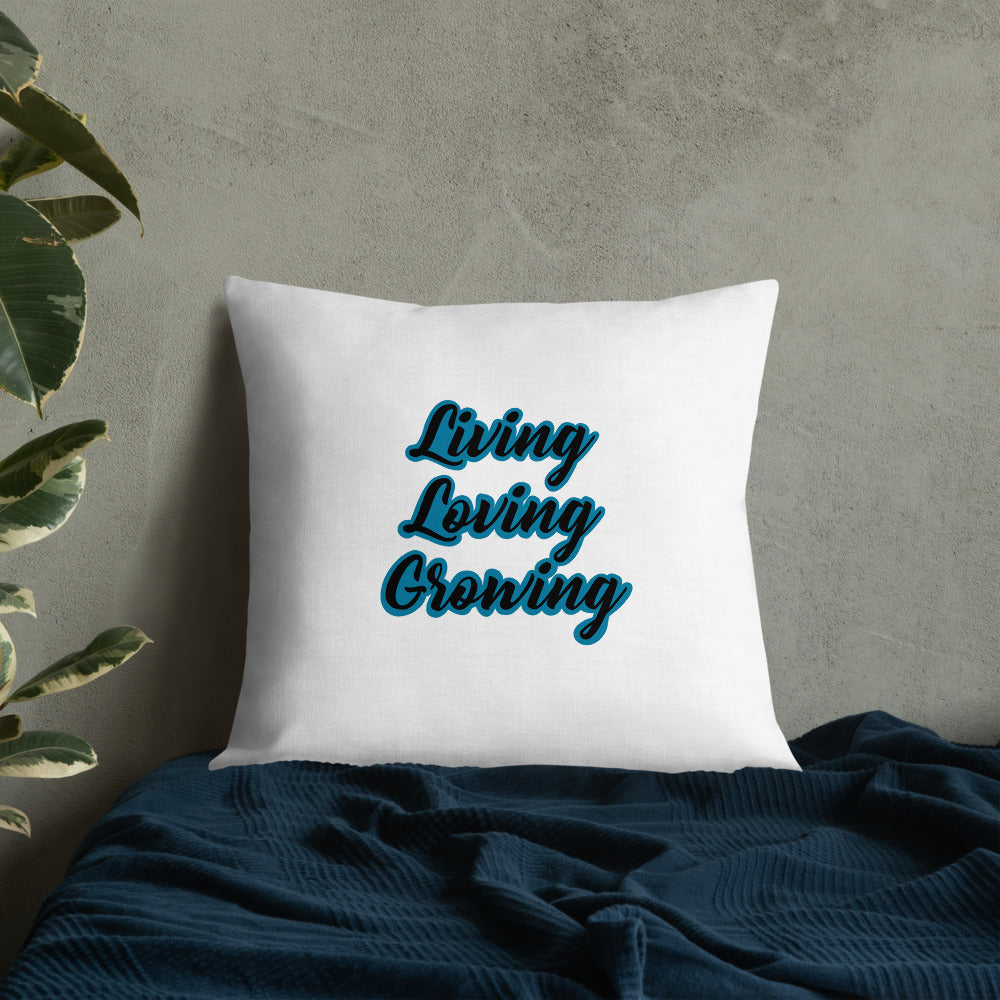 Living Loving Growing Premium Pillow