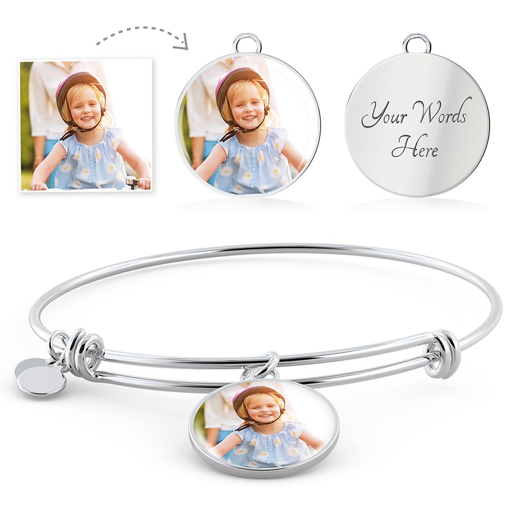 Customizable Circle Bangle