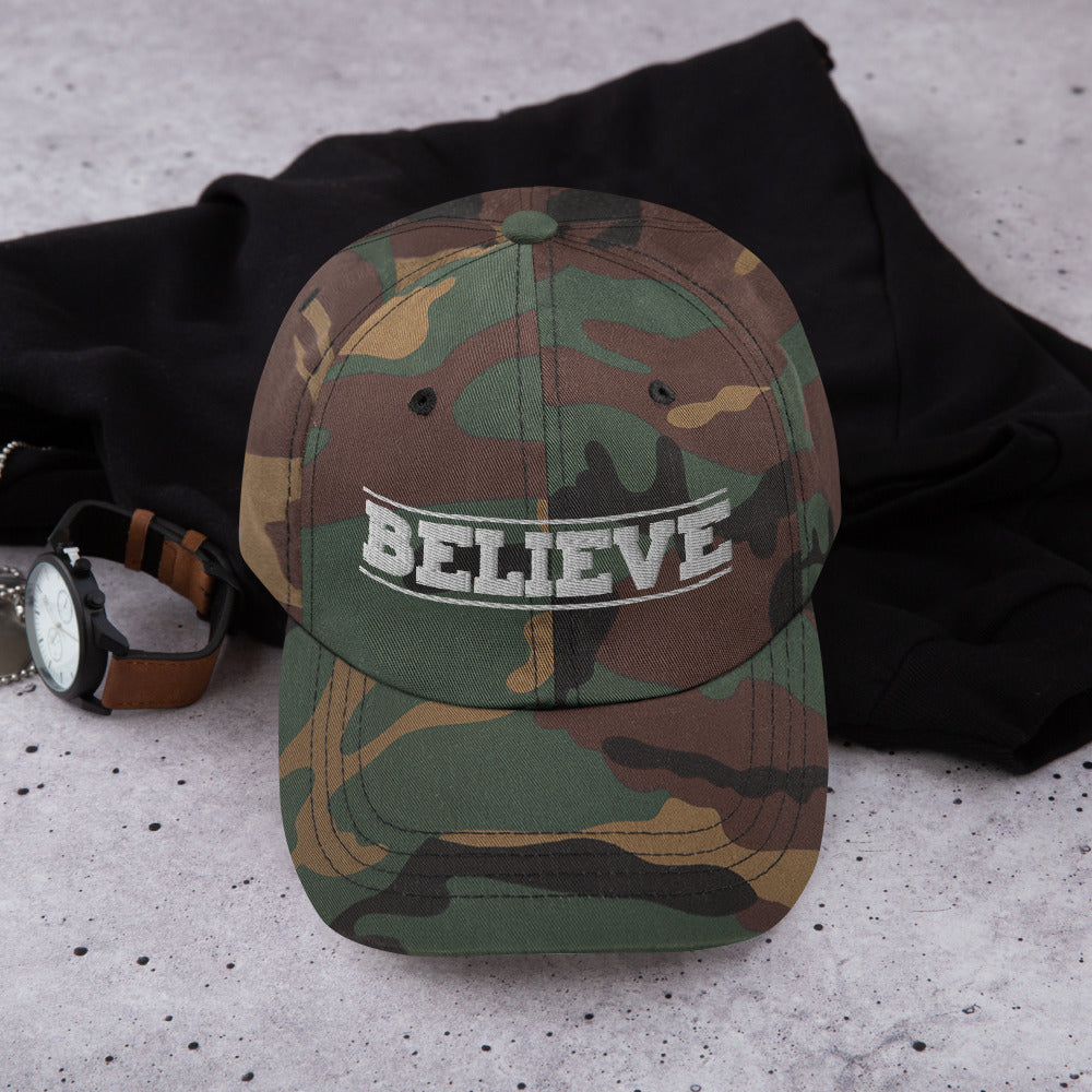 Believe Dad hat