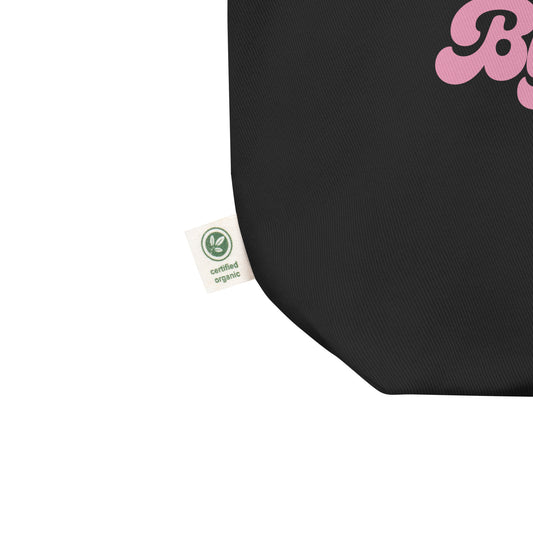 Powered By Coffee Eco Tote Bag (Pink)
