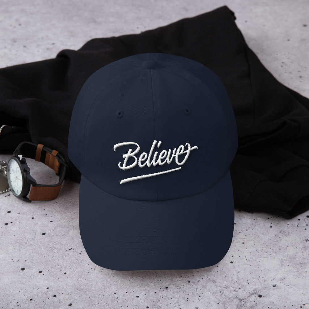 "Believe" Dad hat