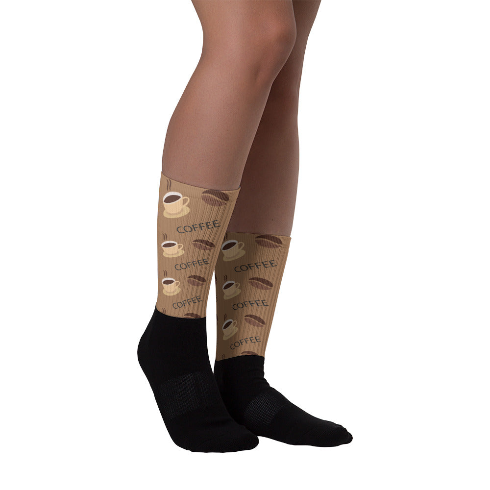 Coffee Sublimated Socks