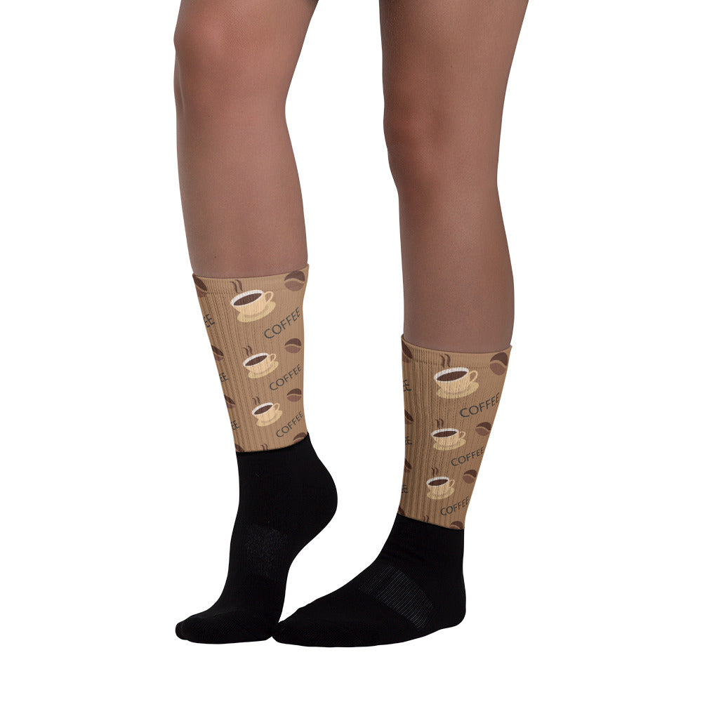 Coffee Sublimated Socks