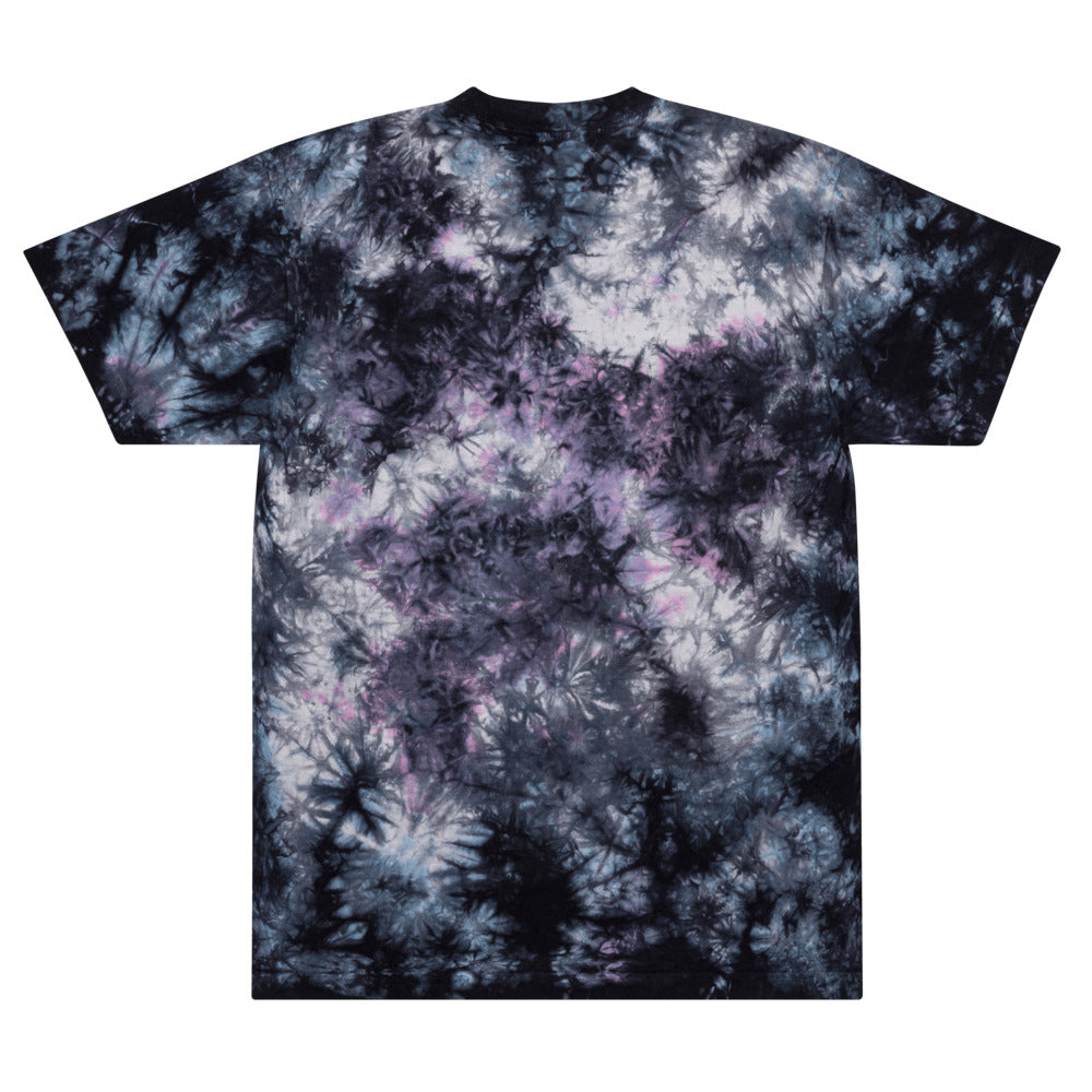 Make Today Count Oversized tie-dye t-shirt