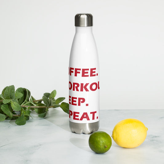 "C.W.S.R." Stainless Steel Water Bottle