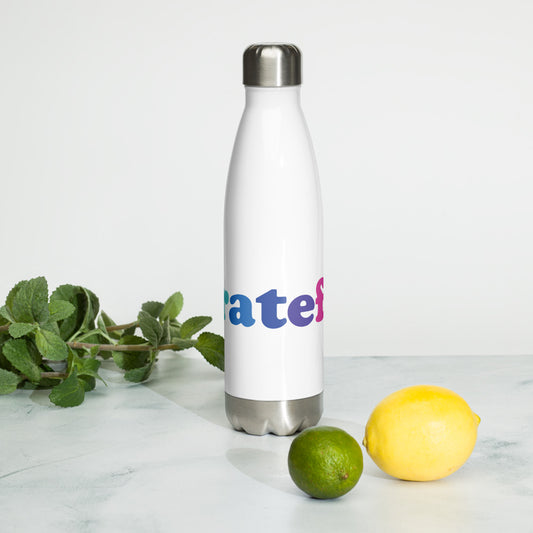 Grateful Stainless Steel Water Bottle