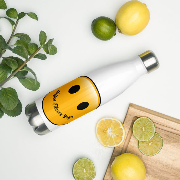 CFY Smiley Stainless Steel Water Bottle