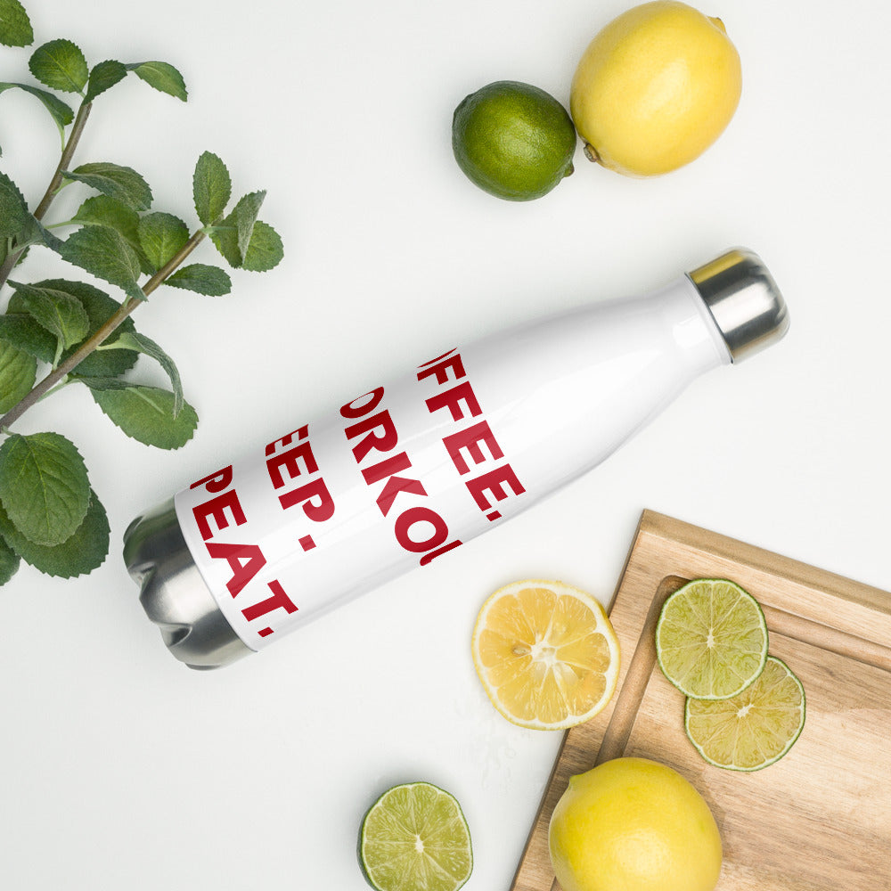 "C.W.S.R." Stainless Steel Water Bottle