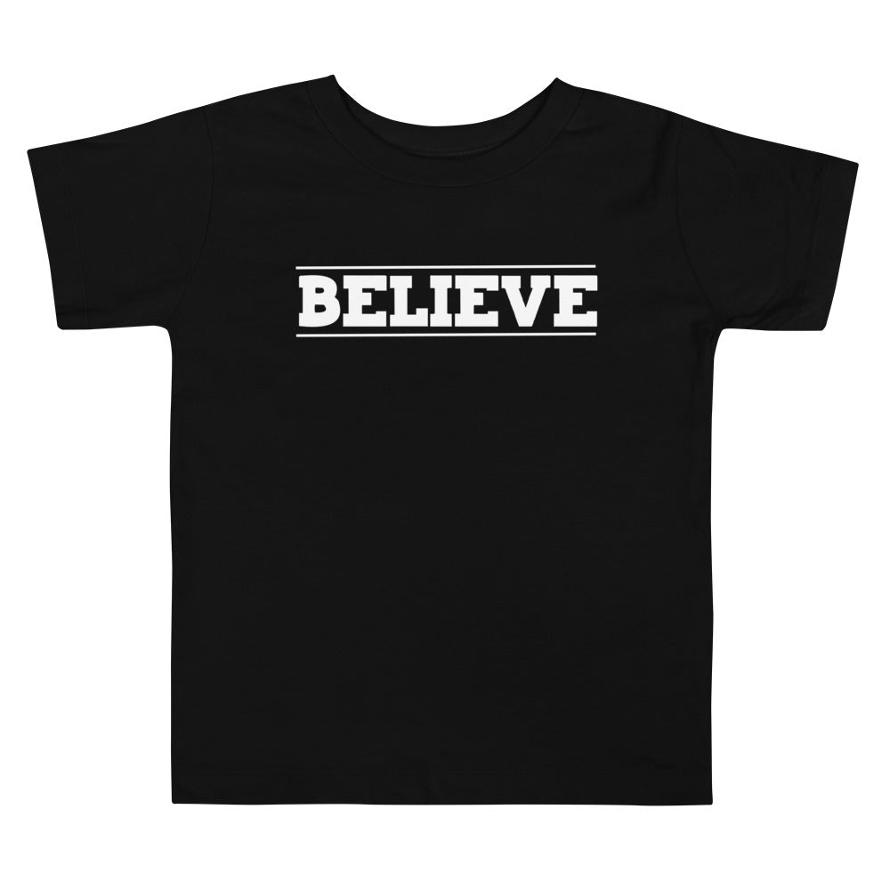 Believe Toddler Short Sleeve Tee