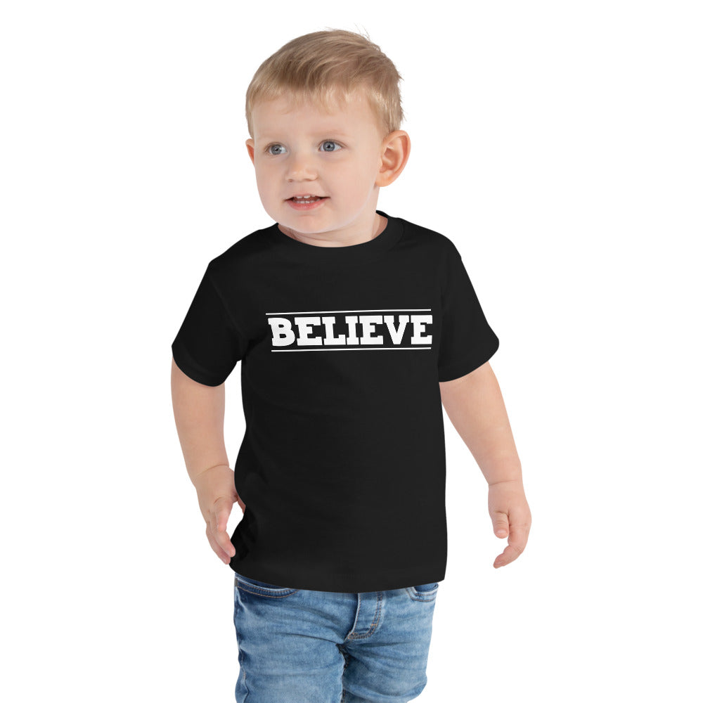 Believe Toddler Short Sleeve Tee