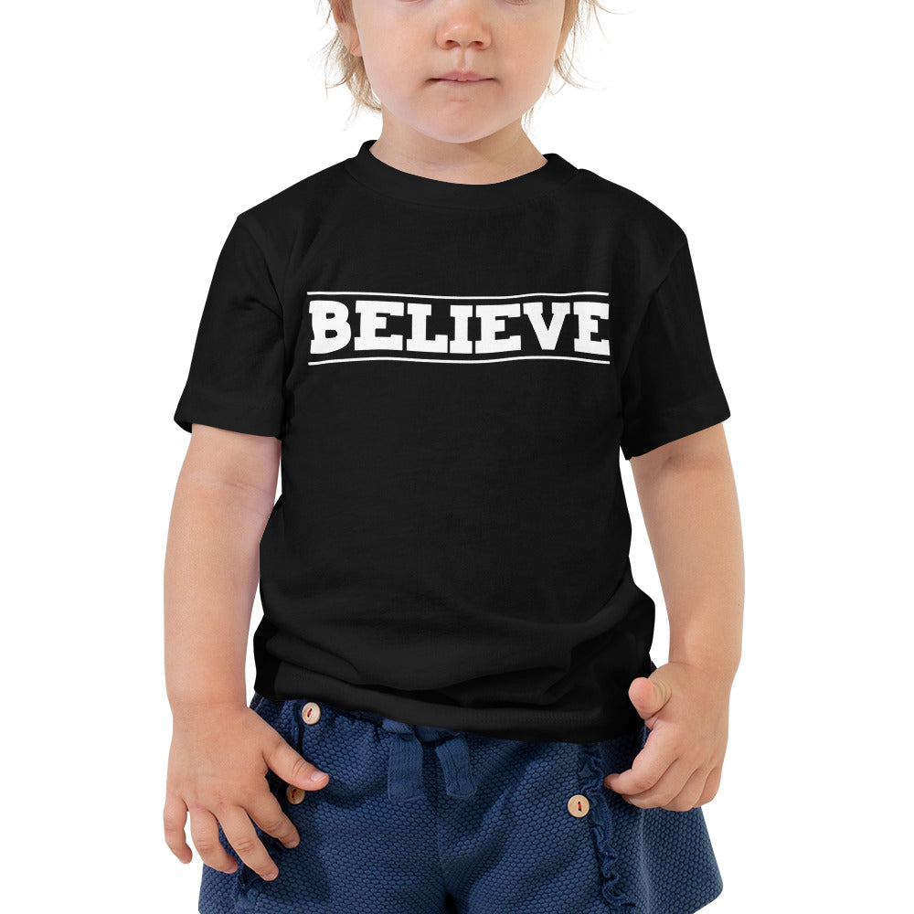 Believe Toddler Short Sleeve Tee