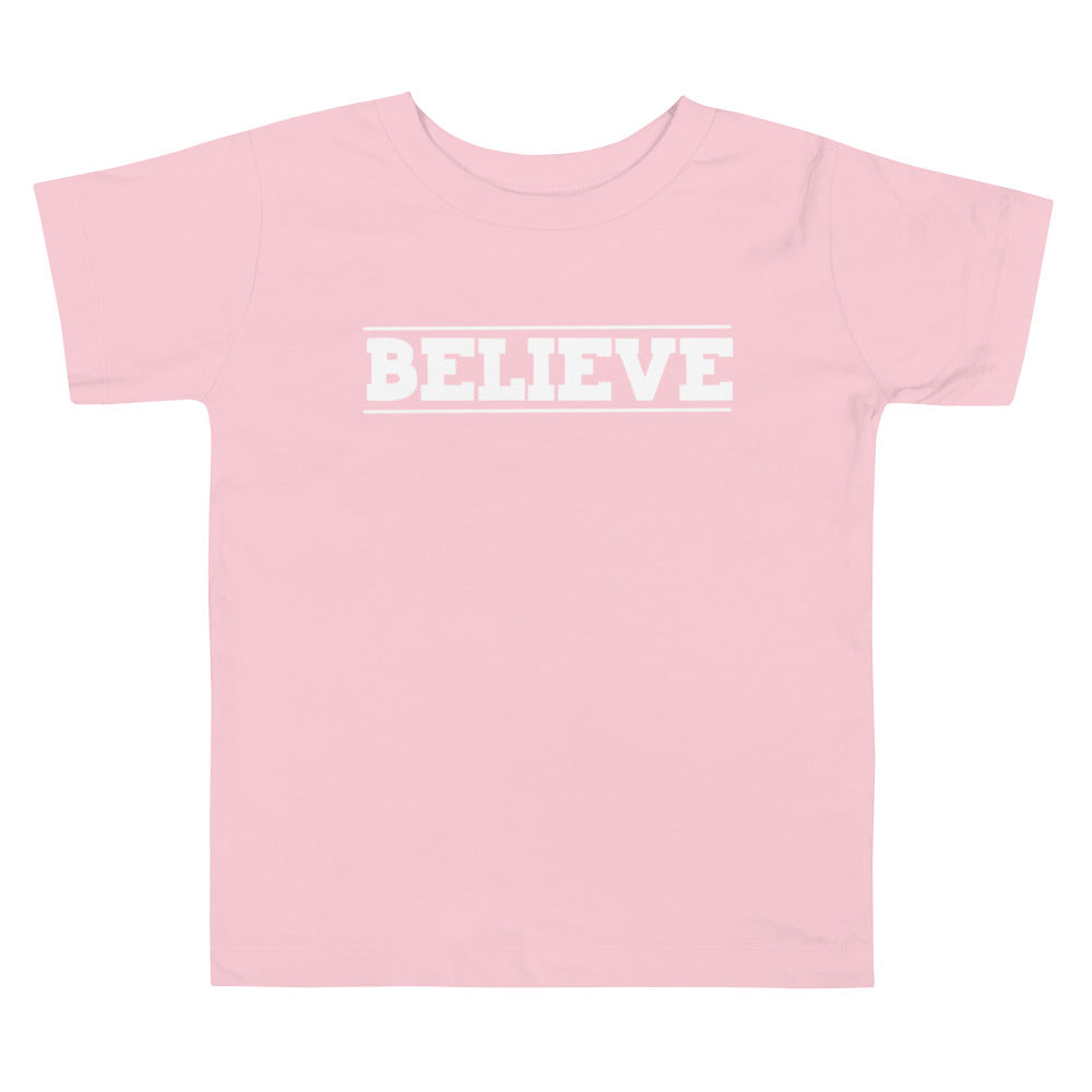 Believe Toddler Short Sleeve Tee