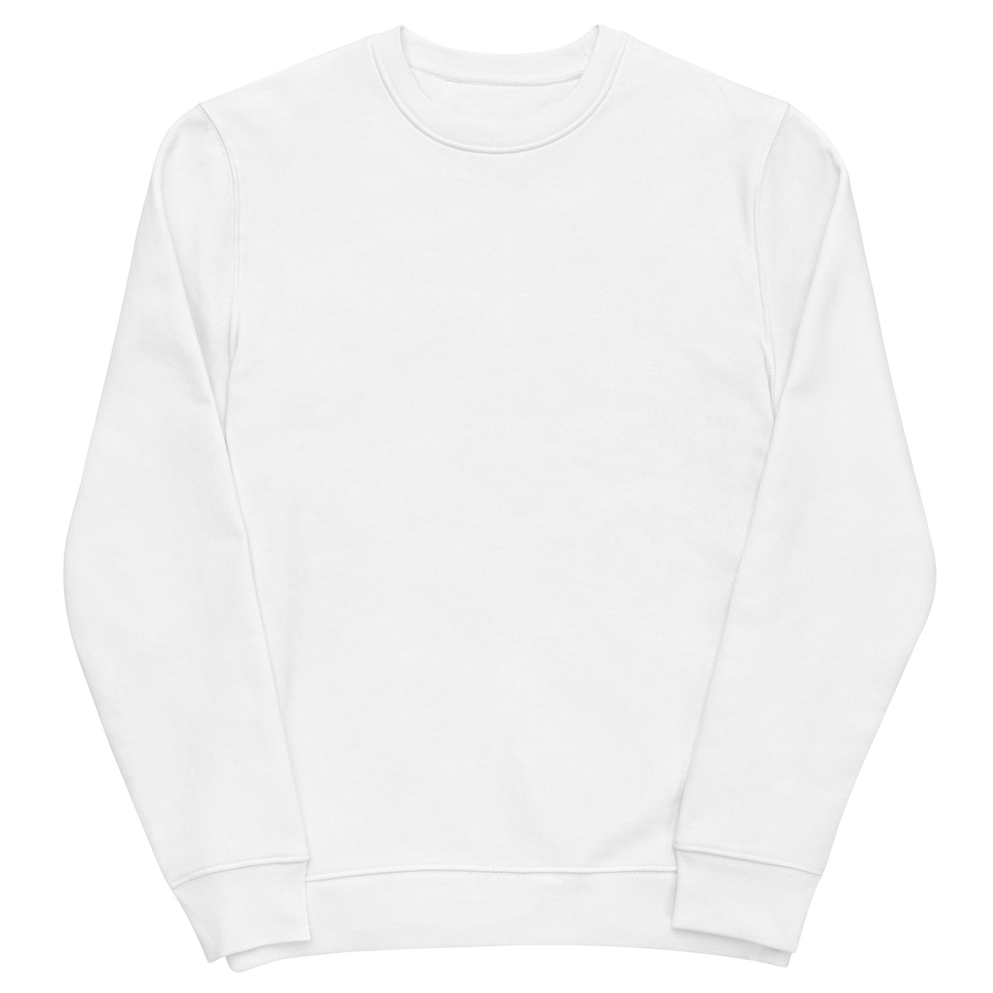Powered By Coffee Unisex eco sweatshirt (White)