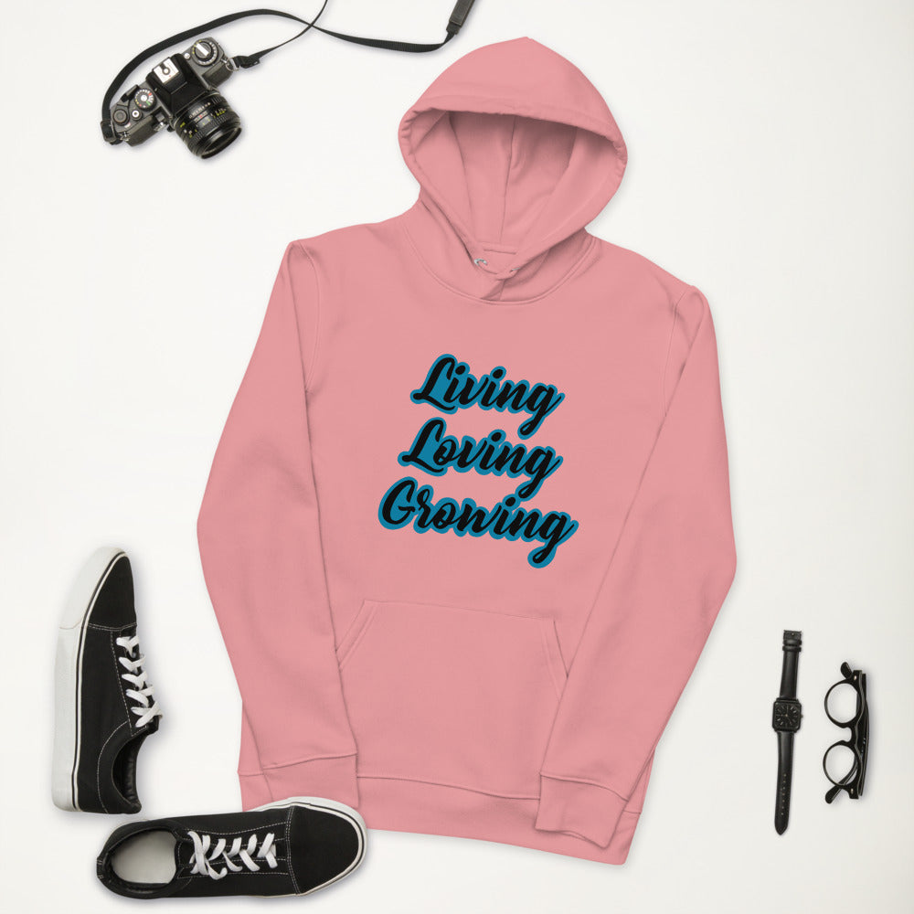 Living Loving Growing Unisex Eco Hoodie