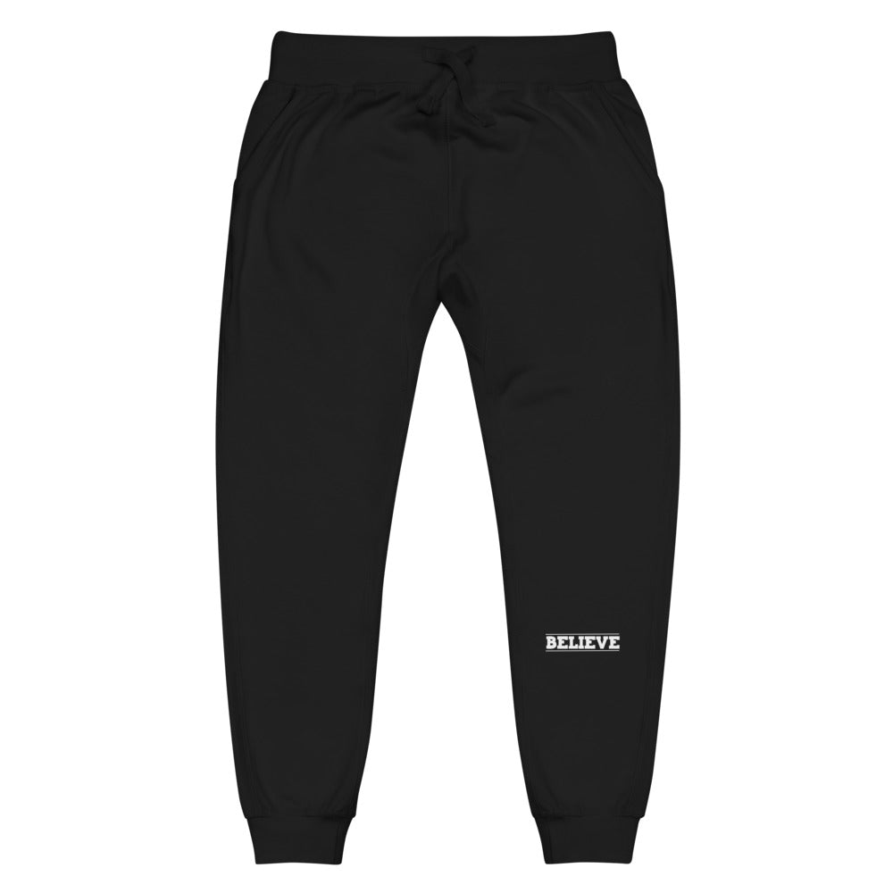 Believe Unisex fleece sweatpants