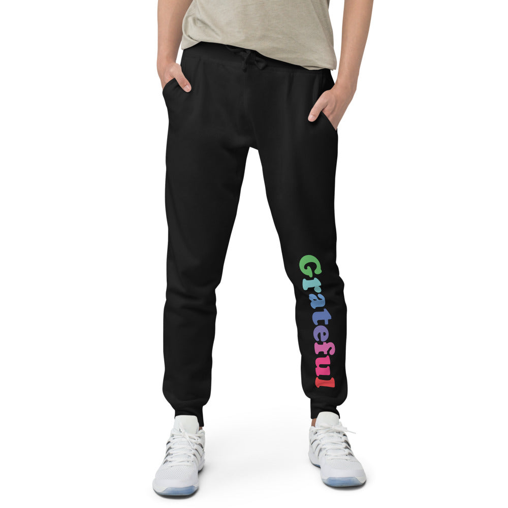 Grateful Unisex fleece sweatpants