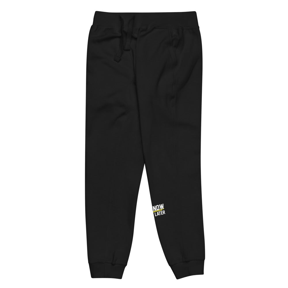 Lift Now Selfie Later Unisex fleece sweatpants
