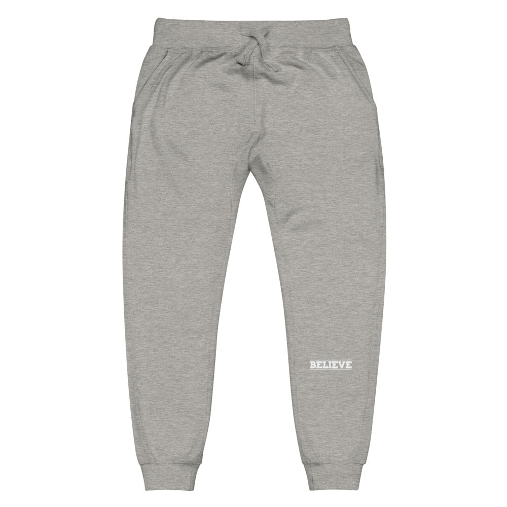 Believe Unisex fleece sweatpants
