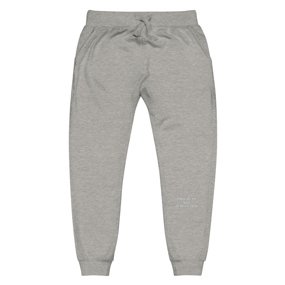 Progress Not Perfection Unisex fleece sweatpants