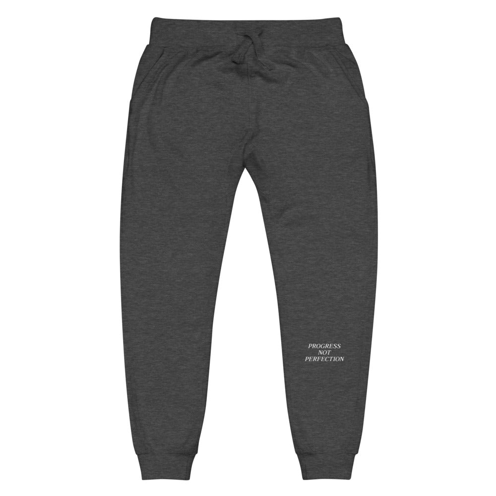 Progress Not Perfection Unisex fleece sweatpants