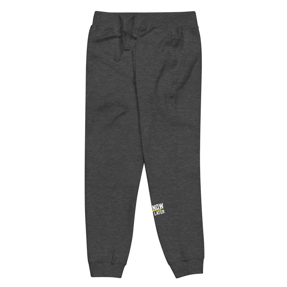 Lift Now Selfie Later Unisex fleece sweatpants