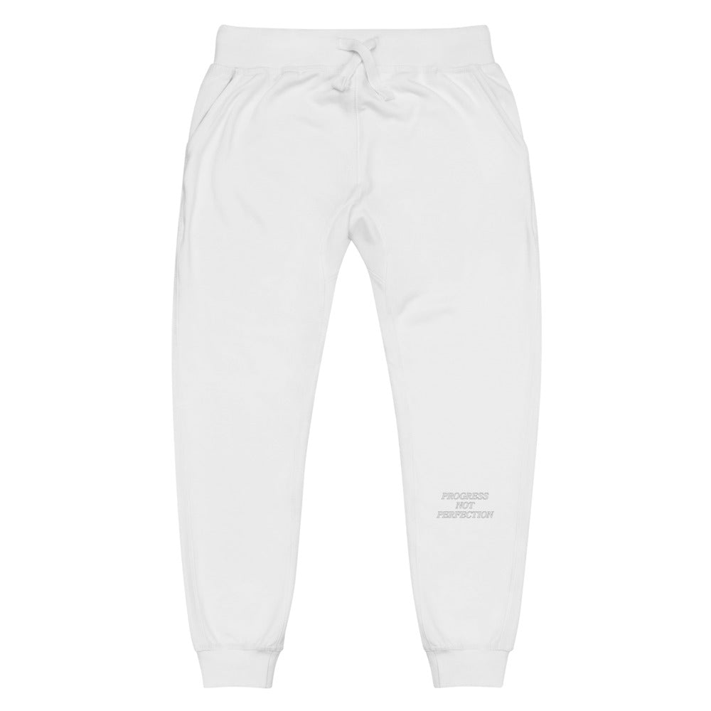 Progress Not Perfection Unisex fleece sweatpants