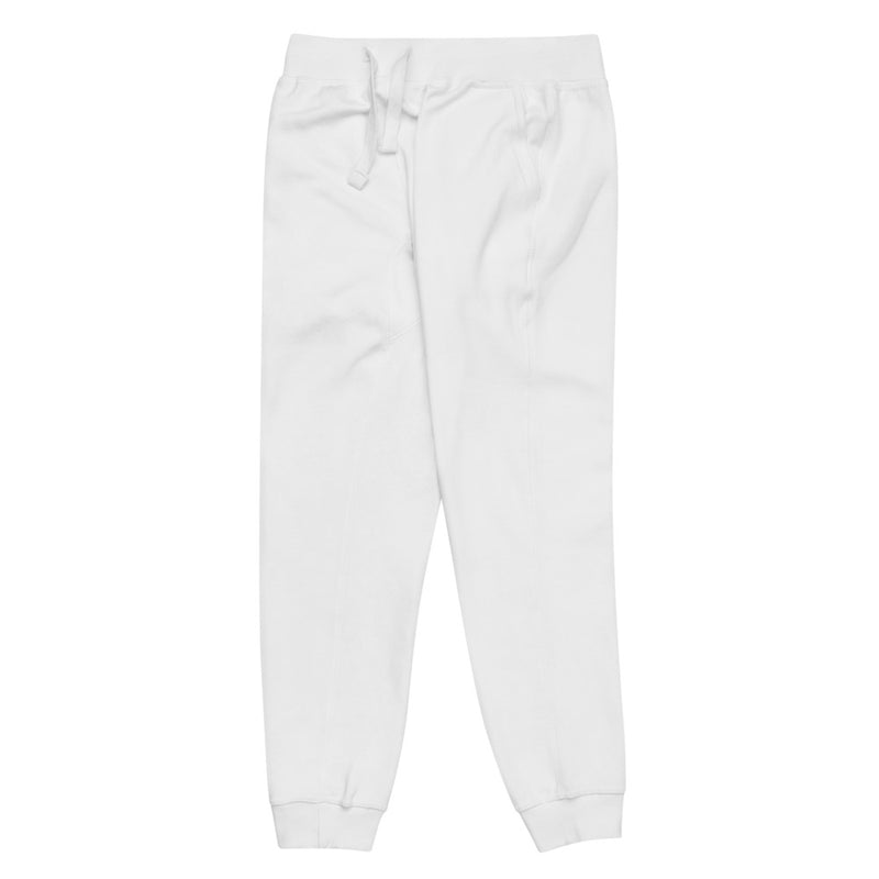 Be True Be Good Unisex fleece sweatpants (white)