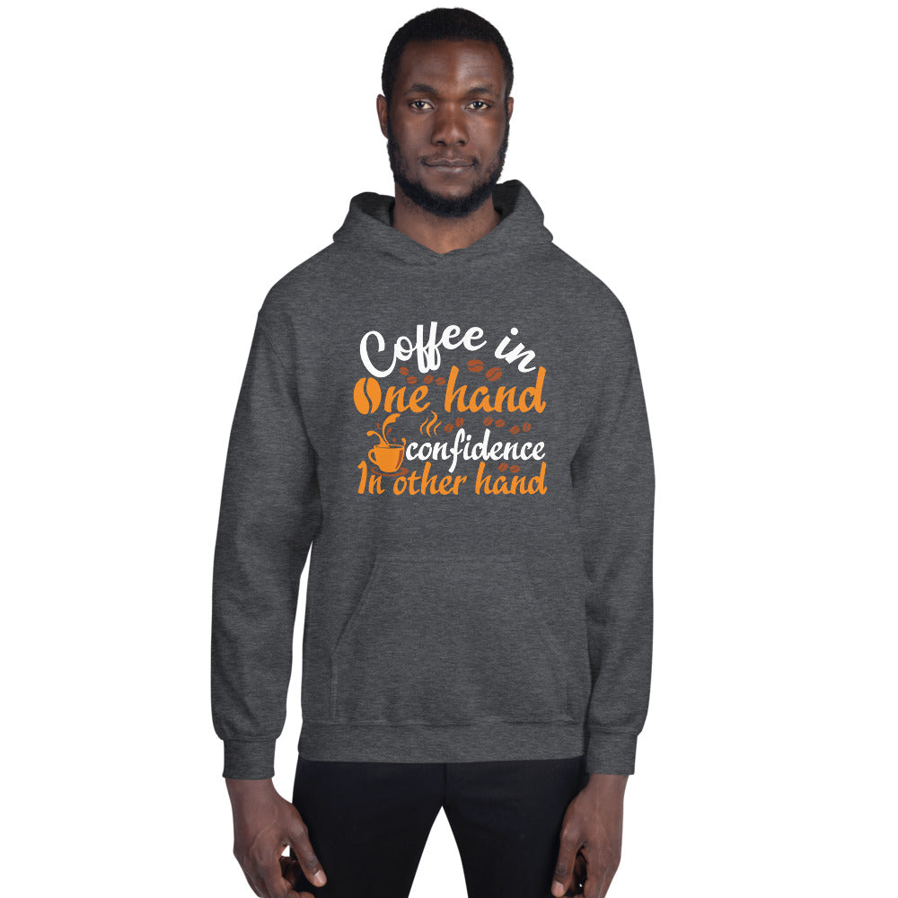 Coffee In One Hand Men's Hoodie