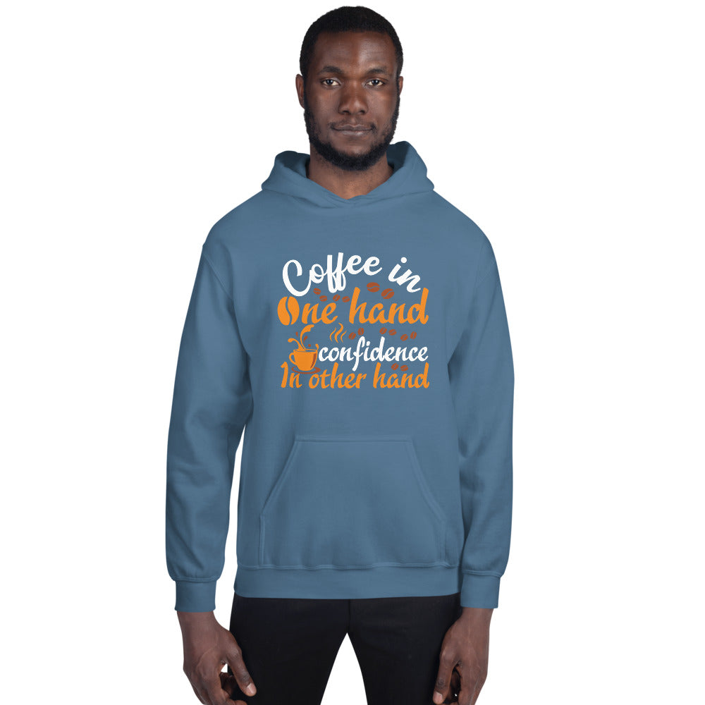 Coffee In One Hand Men's Hoodie