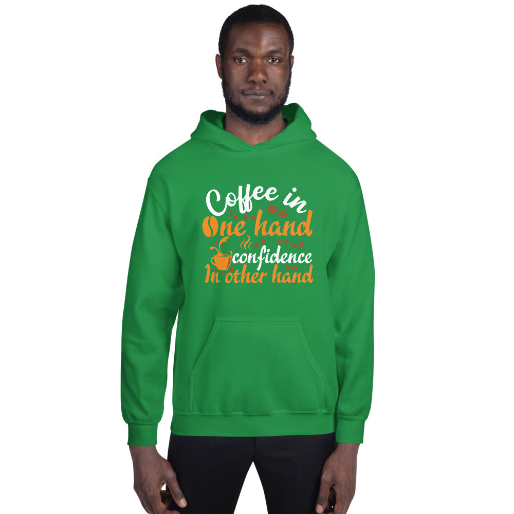 Coffee In One Hand Men's Hoodie