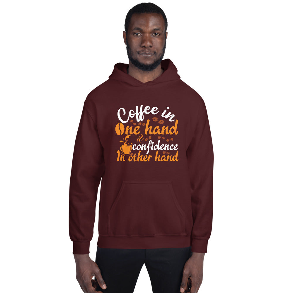 Coffee In One Hand Men's Hoodie