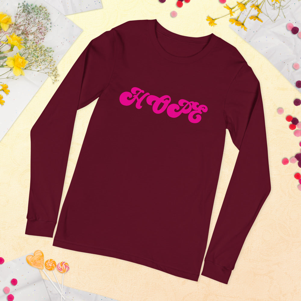 Hope Unisex Long Sleeve Tee