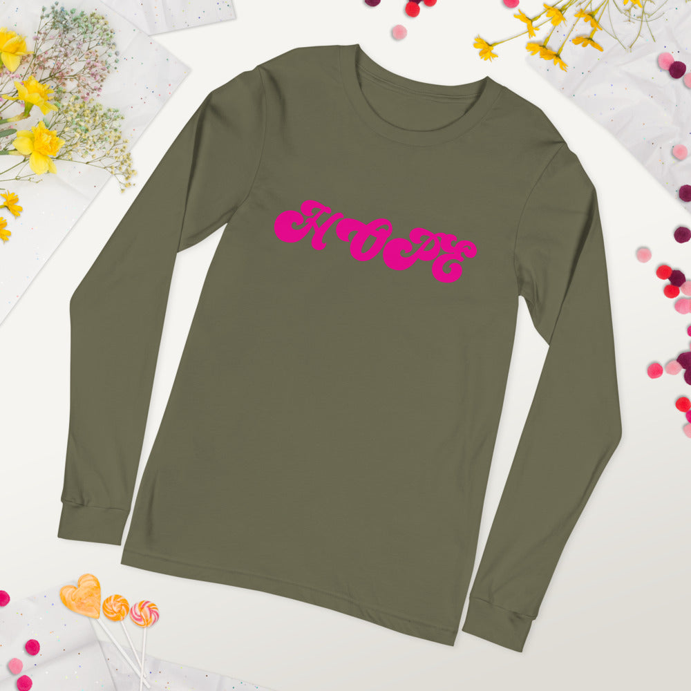 Hope Unisex Long Sleeve Tee