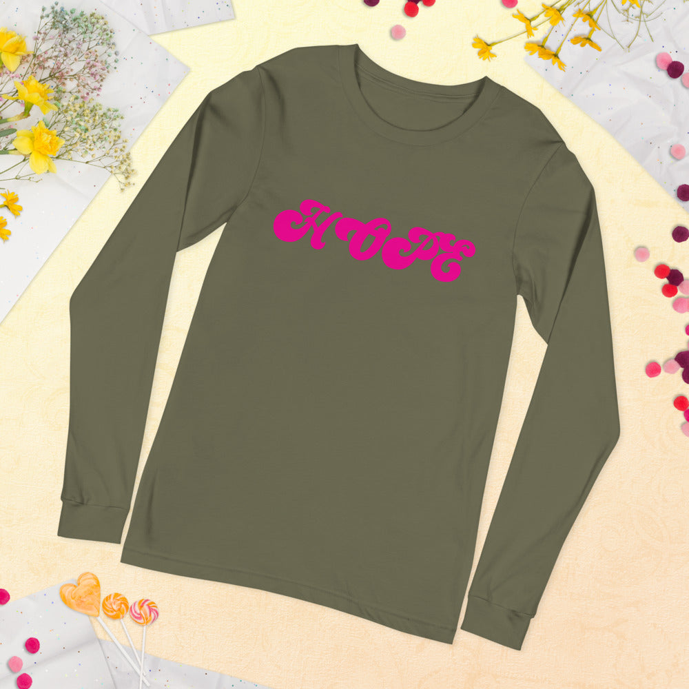 Hope Unisex Long Sleeve Tee