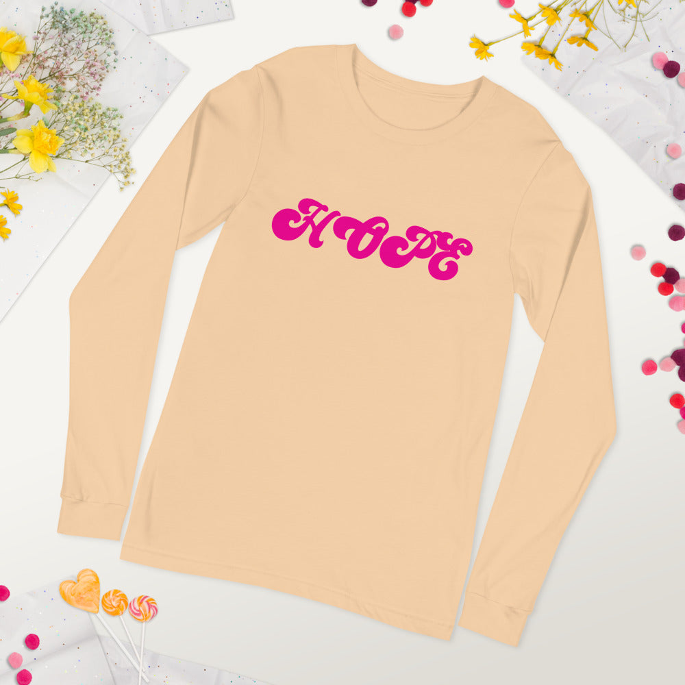 Hope Unisex Long Sleeve Tee