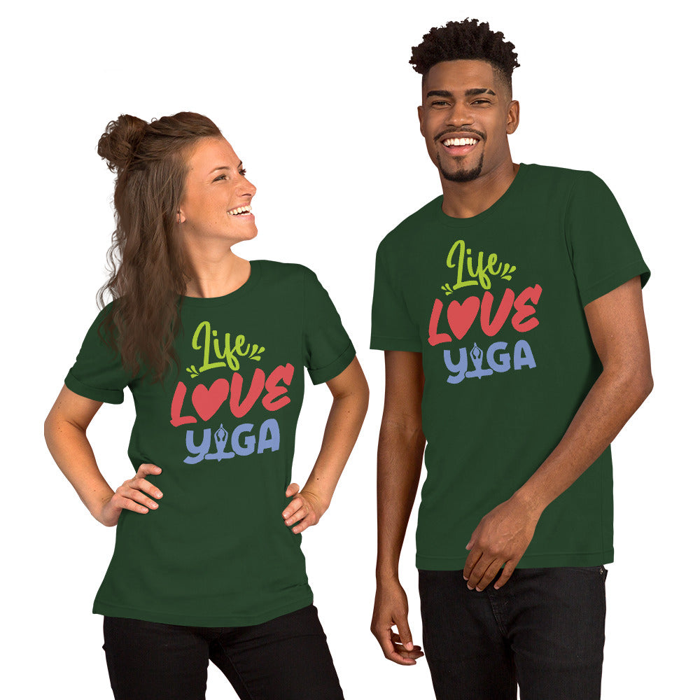Life Love Yoga Unisex T-Shirt