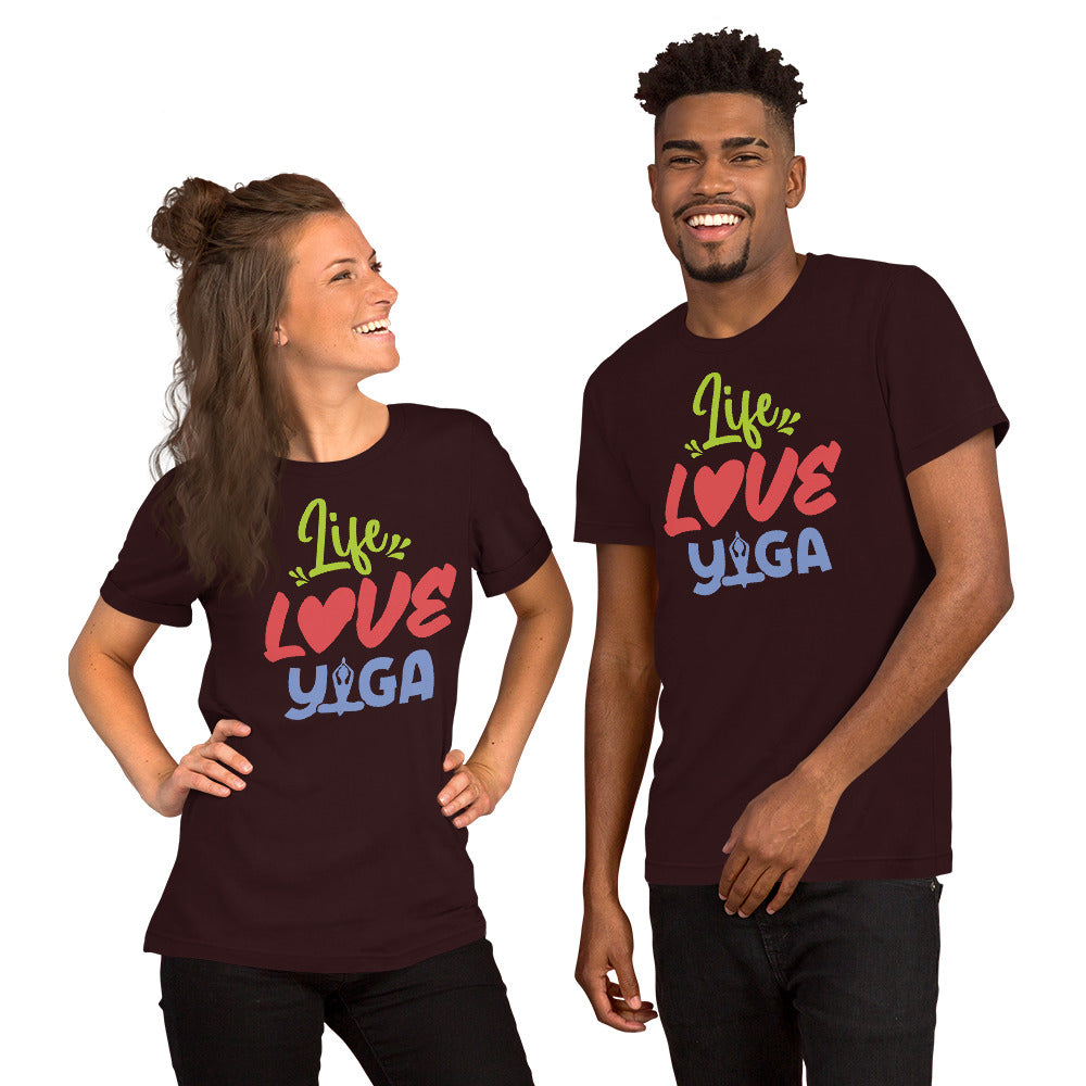 Life Love Yoga Unisex T-Shirt