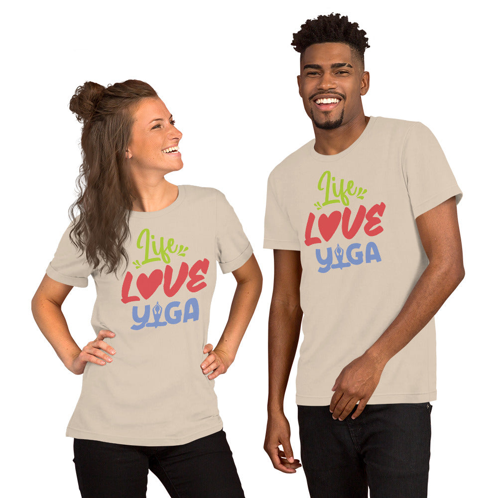 Life Love Yoga Unisex T-Shirt