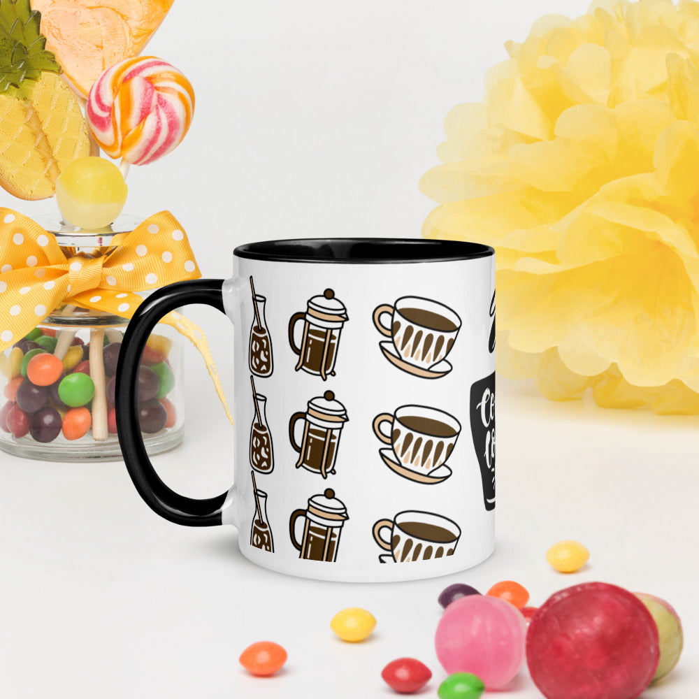 Coffee Lover Mug with Color Inside